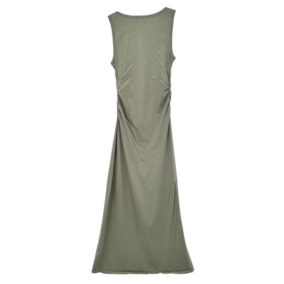 XiRENA Womens Pia Sleeveless Maxi Dress Size L Olive Sprig Cotton Casual Stretch - Picture 8 of 12